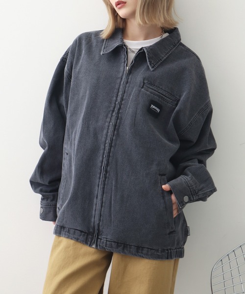 THRASHER（スラッシャー） デニムジャケット gジャン 「THRASHER 
