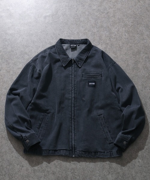 THRASHER（スラッシャー） デニムジャケット gジャン 「THRASHER 