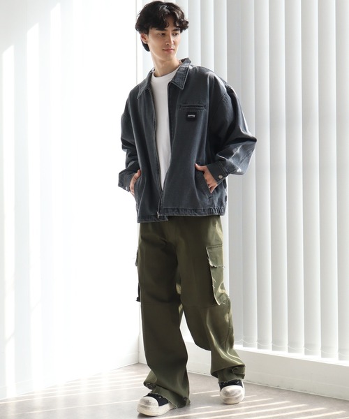 THRASHER（スラッシャー） デニムジャケット gジャン 「THRASHER 