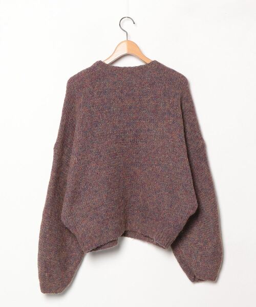 「Freada」 長袖ニット FREE パープル レディース_画像2