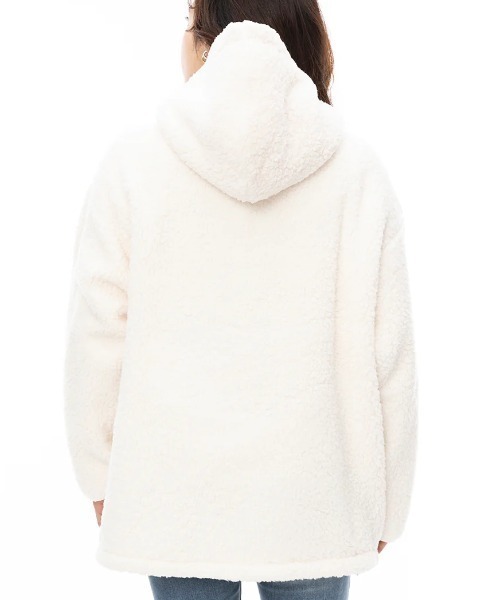Billabong フード付きアウター ホワイト BILLABONG（ビラボン） ブルゾン アウター FURBOA HALF ZIP/ドロー