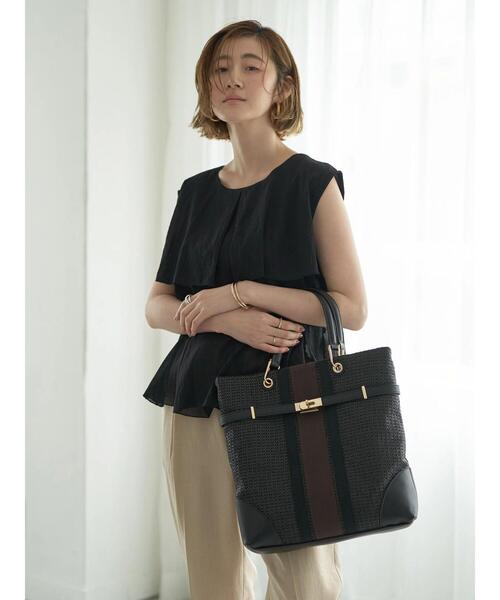 「YECCA VECCA」 2WAYバッグ FREE ベージュ レディース_画像5