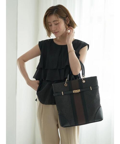 「YECCA VECCA」 2WAYバッグ FREE ベージュ レディース_画像6