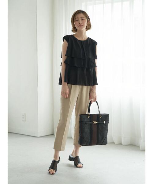 「YECCA VECCA」 2WAYバッグ FREE ベージュ レディース_画像7