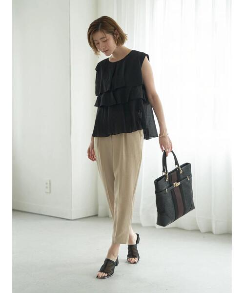 「YECCA VECCA」 2WAYバッグ FREE ベージュ レディース_画像8