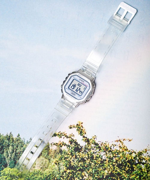 「CASIO」 デジタル腕時計 FREE ホワイト レディース_画像7
