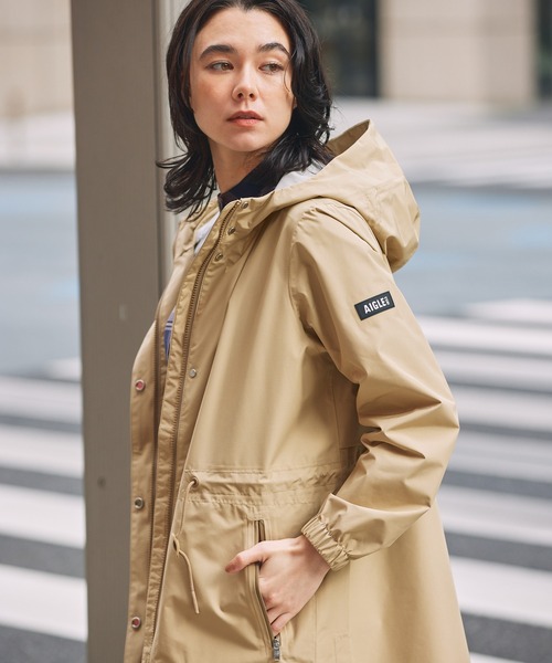 AIGLE（エーグル） トレンチコート コート 透湿 防水 防風 2.5レイヤー