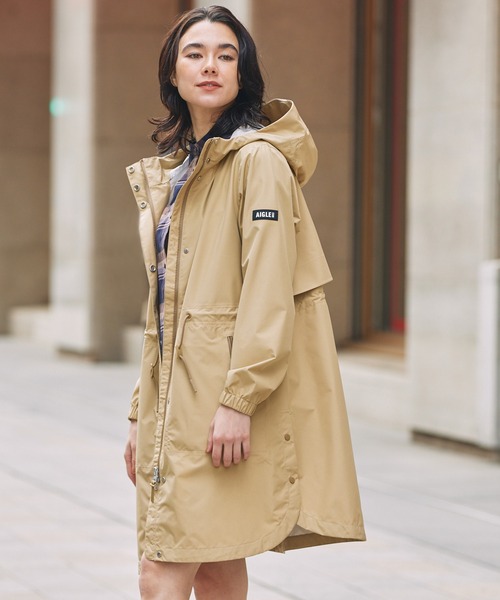 AIGLE（エーグル） トレンチコート コート 透湿 防水 防風 2.5レイヤー