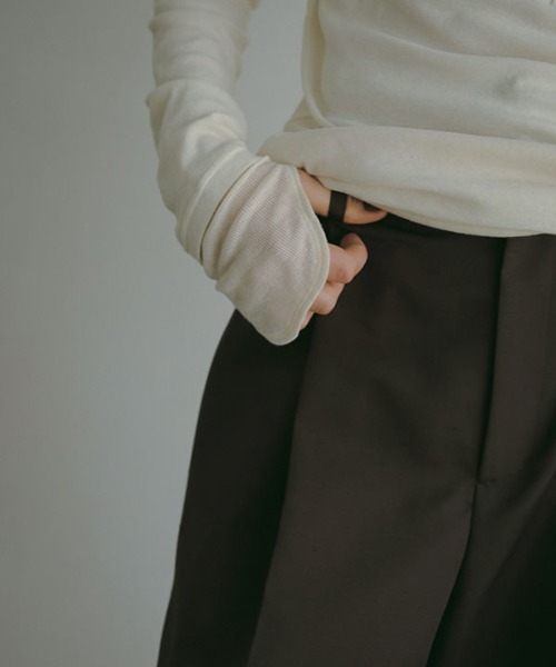 「ETRE TOKYO」 パンツ M ベージュ レディース_画像5