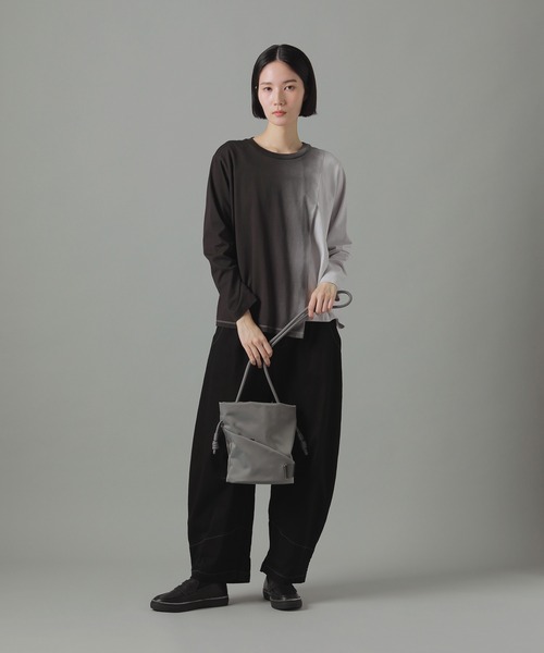 「ZUCCa」 ショルダーバッグ FREE グレー レディースの画像