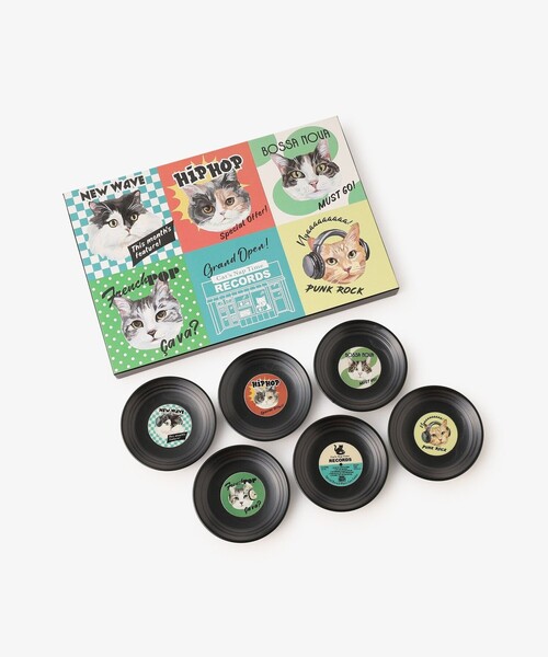 【新品未使用】アフタヌーンティー　Cat's NapTime ミニプレートセット Afternoon Tea（アフタヌーンティー） 食器 「オンラインストア限定