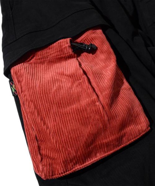 「ALDIES」 カーゴパンツ SMALL ブラック メンズ_画像7