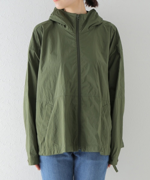 「JOURNAL STANDARD LUXE」 ナイロンブルゾン MEDIUM グリーン レディース_画像4