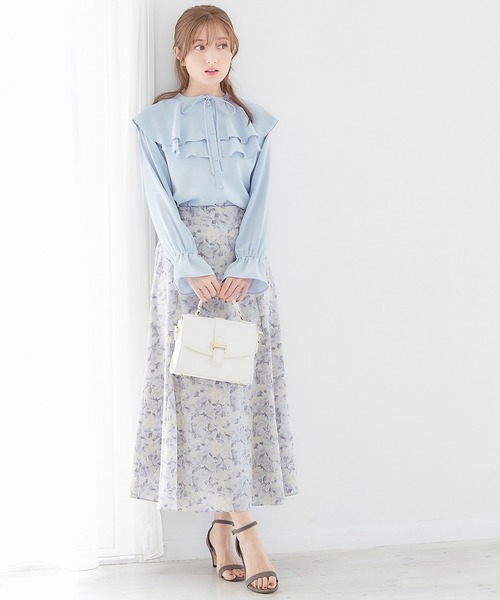 「alotta」 長袖ブラウス L ライラック レディース_画像5