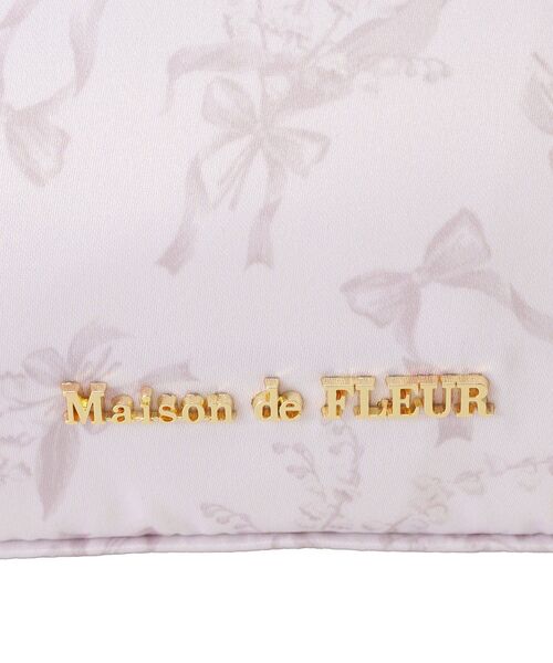 Maison de FLEUR（メゾンドフルール） ポーチ すずらんプリントロング