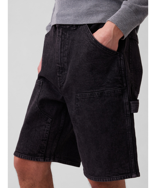 【匿名配送】GANNI デニム ハーフパンツ 28インチ GAP（ギャップ） ハーフパンツ ジーンズ 9インチ デニム カーペンター