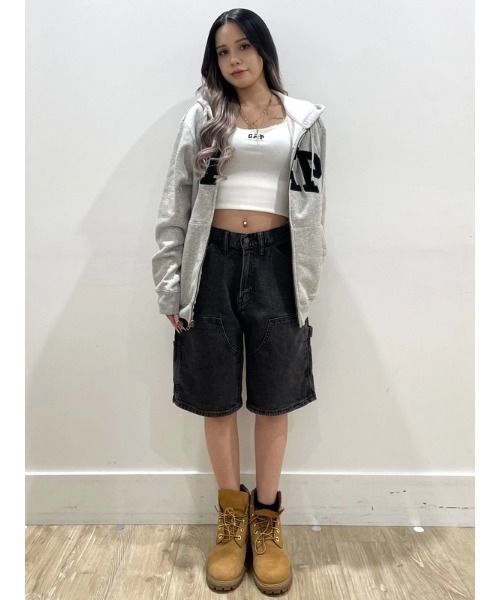 GAP（ギャップ） ハーフパンツ ジーンズ 9インチ デニム カーペンター 