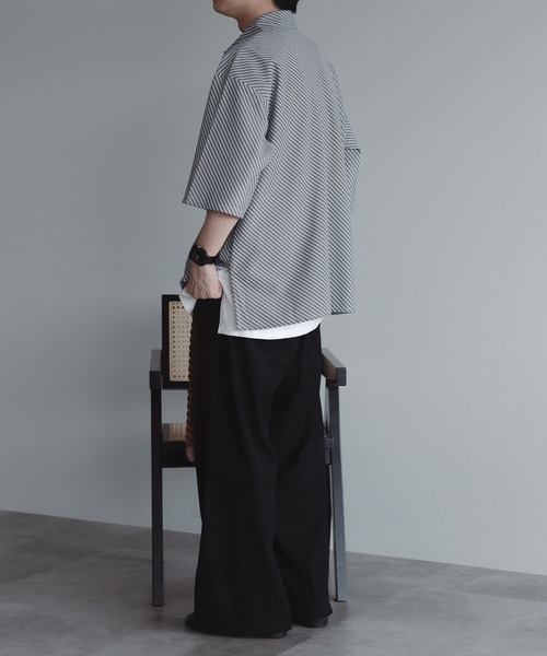 「epnok」 半袖シャツ LARGE ブルー メンズ_画像8