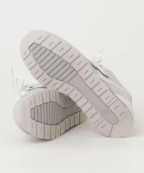 「New Balance」 ローカットスニーカー 23.5cm グレー レディース