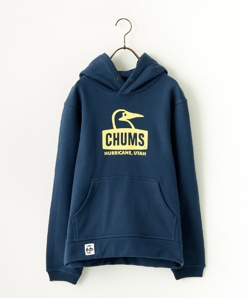 「CHUMS」 プルオーバーパーカー L ブラック レディース_画像7