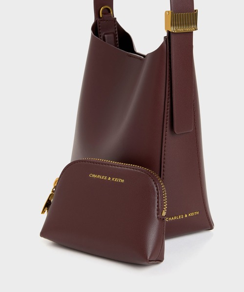 チャールズアンドキース　エドナ　ショルダーバッグ Edna エドナ バケツバッグ（ショルダーバッグ）｜CHARLES & KEITH