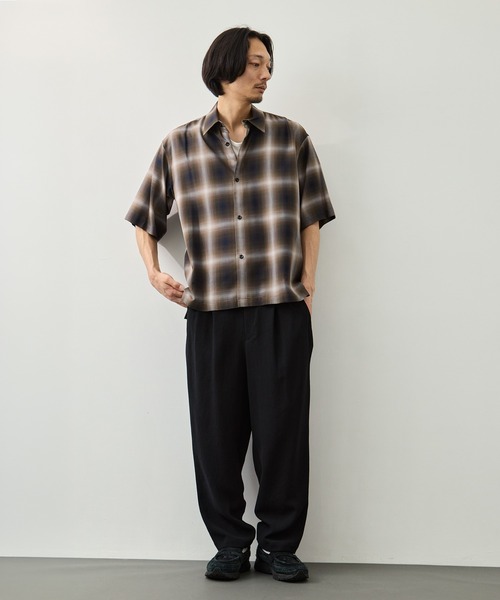 CITY TOKYO スラックス 「CITY TOKYO」Multi-flex ワイドテーパード