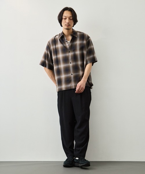 CITY TOKYO スラックス 「CITY TOKYO」Multi-flex ワイドテーパード