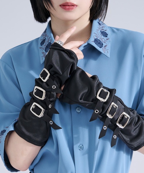 Ellno Loset（エルノロゼット） アームカバー belt design armwarmer