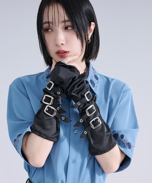 Ellno Loset（エルノロゼット） アームカバー belt design armwarmer