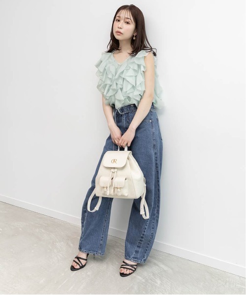 RANDA（ランダ） デイバック リュック フラップデザインリュックバッグ