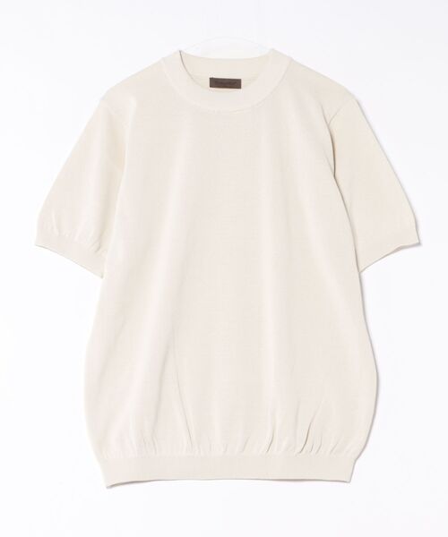 「Rinascente」 半袖ニット MEDIUM ミント メンズ_画像3