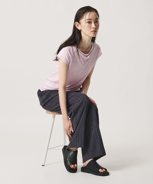 サンダル 「THAJA」コンビ カバートング スライダー サンダル レディース | THAJA | 07
