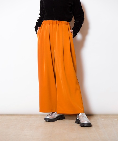 「OSMOSIS」 イージーパンツ ONE SIZE ブルー レディース_画像2