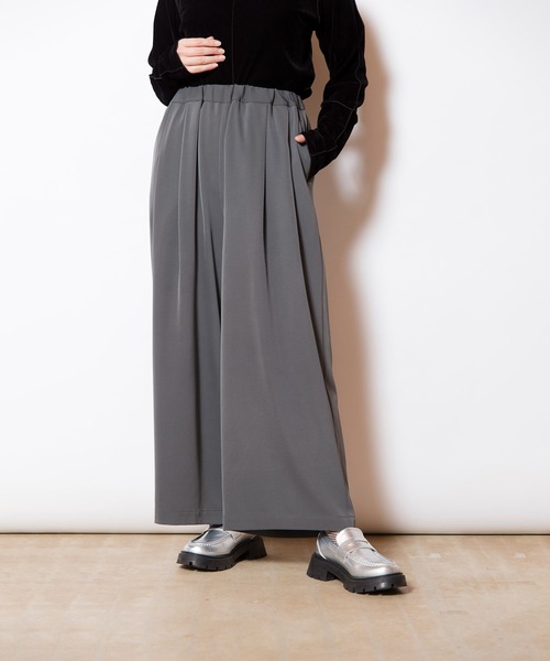 「OSMOSIS」 イージーパンツ ONE SIZE ブルー レディース_画像4