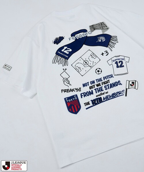 FREAK'S STORE（フリークスストア） tシャツ J.LEAGUE × FREAK'S STORE