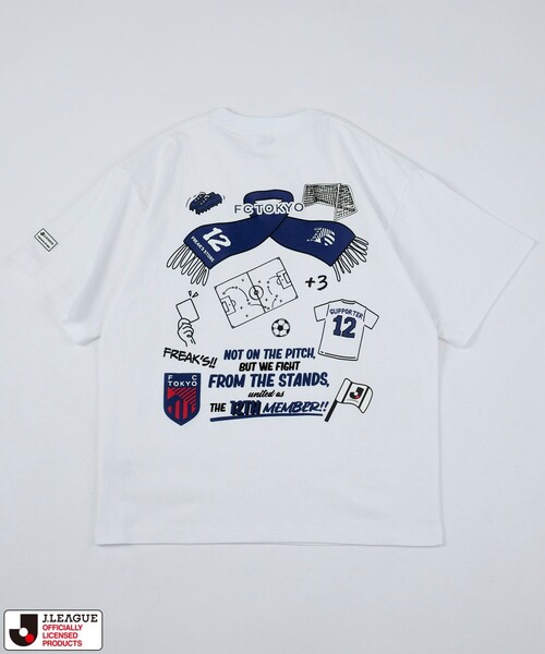 【FC東京】J.LEAGUE×FREAK'S STORE 半袖T【L】 FREAK'S STORE（フリークスストア） tシャツ J.LEAGUE × FREAK'S STORE