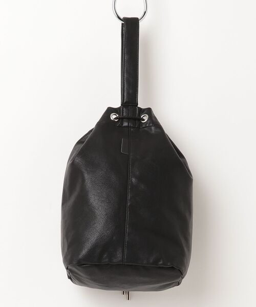 「ATTACHMENT」 ハンドバッグ ONE SIZE ブラック メンズ_画像2