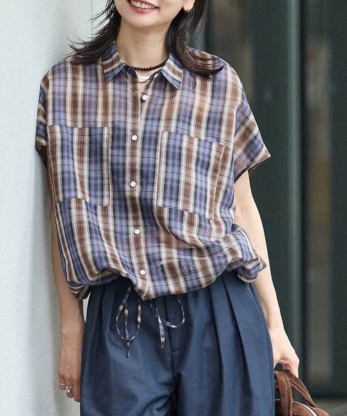 JOURNAL STANDARD（ジャーナルスタンダード） ブラウス シャツ 半袖