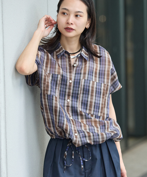 JOURNAL STANDARD（ジャーナルスタンダード） ブラウス シャツ 半袖 