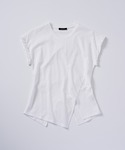 tシャツ 半袖 フリルスリーブデザインTシャツ...の詳細画像5