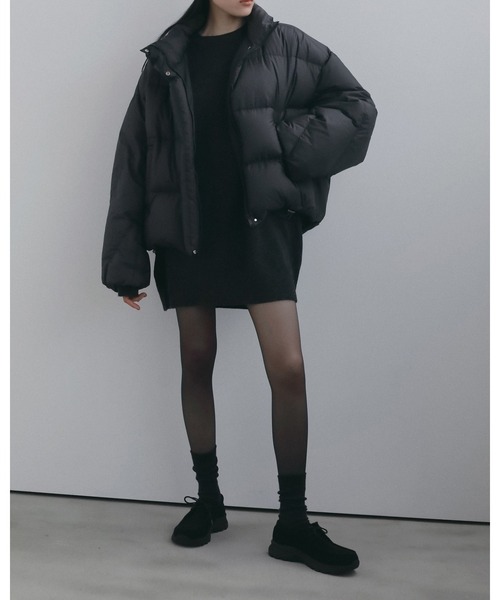 anuke（アンヌーク） ダウンコート ダウンジャケット Standcollar Down