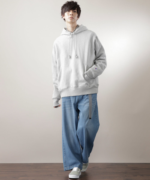 Champion（チャンピオン） パーカー 12oz リバースウィーブ プル