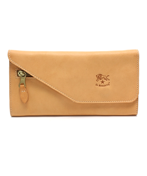 長財布 財布 IL BISONTE / ORIGINAL LEATHER / ロングウォレット レディース メンズの画像