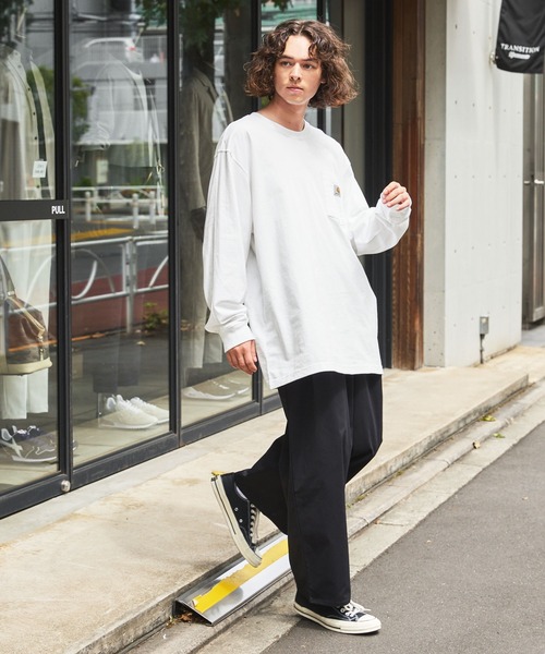 カズ　carhartt WIP長袖カットソー XL ホワイト Carhartt WIP Chase Long Sleeve T-Shirt | White – Page Chase