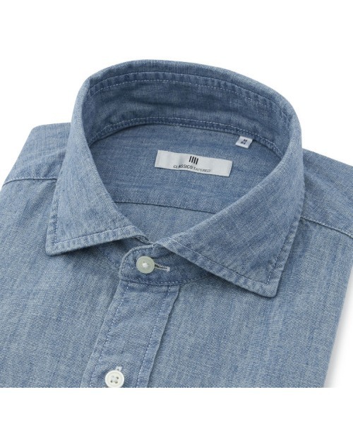 SUIT SELECT フォーマル シャツ 「CLASSICO TAPERED」「長袖