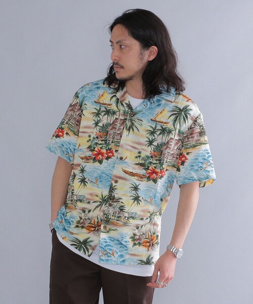 ROBERT J. CLANCEY シャツ J.CLANCEY: ウォッシャブル レーヨン