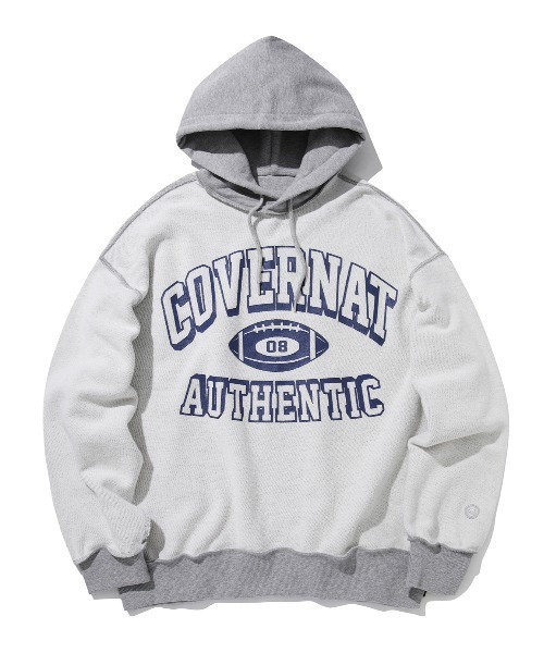 パーカー・フーディ COVERNAT C Logo Hoodie Ivory セール】【COVERNAT】C LOGO HOODIE / カバーナット C ロゴ