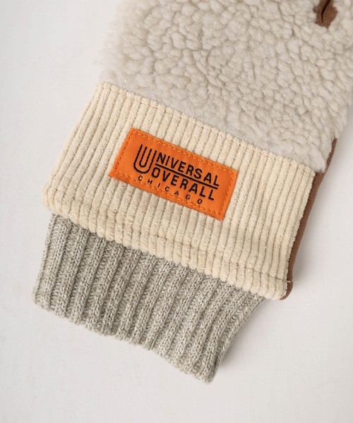 ユニバーサルオーバーオール　メンズ　マフラー手袋 UNIVERSAL OVERALL ユニバーサルオーバーオール 手袋 グローブ