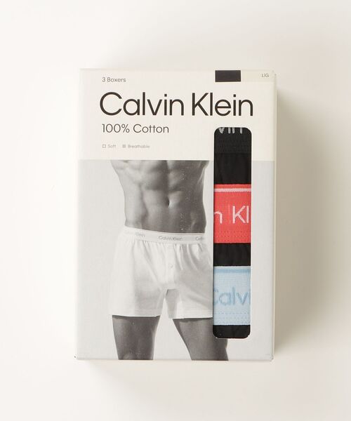 Calvin Klein（カルバン・クライン） トランクス 「3枚セット」 Calvin