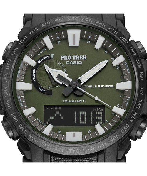腕時計 Climber Line(クライマーライン) / 電波ソーラー / PRW-61Y-3JF メンズ レディースの画像